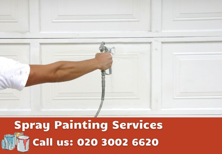spray painting Mayfair